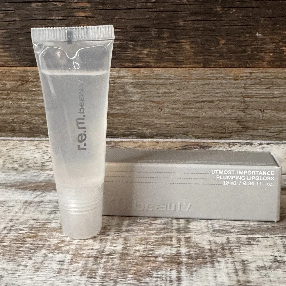 REM Beauty Plumping Clear Lip Gloss Utmost Importance 10ml | Ariana‎ Grande $20
